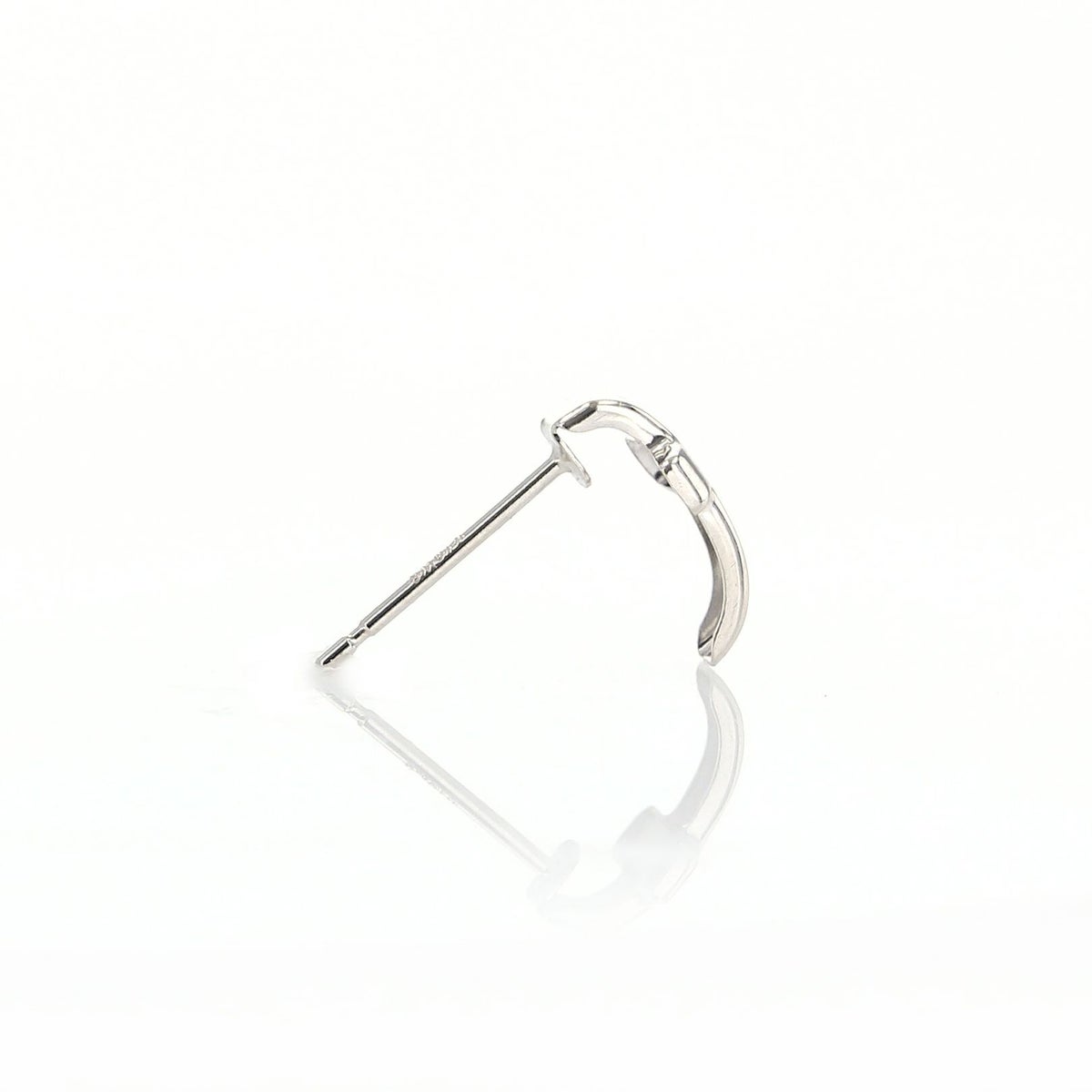 K10 WG クロス ピアス ホワイトゴールド スタッドピアス かわいい ギフト 誕生日プレゼント 誕生日 20代 30代 40代 妻 彼女 レディース