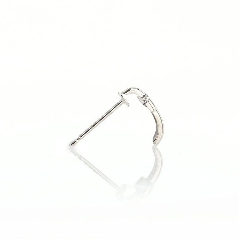 K10 WG クロス ピアス ホワイトゴールド スタッドピアス かわいい ギフト 誕生日プレゼント 誕生日 20代 30代 40代 妻 彼女 レディース