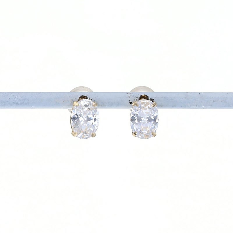 K10 YG キュービックジルコニア ピアス ゴールド レディース 10金 CZ 誕生日プレゼント ギフト 20代 30代 40代 女性 彼女 妻