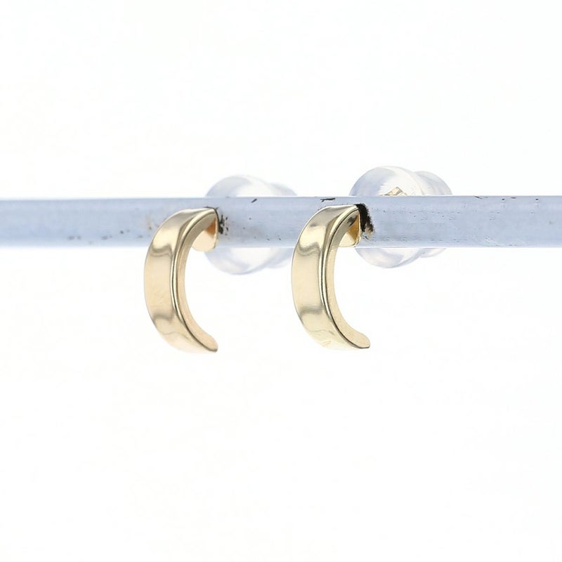 K10 YG ハーフフープピアス ハーフフープ ピアス フープピアス イエローゴールド レディース 20代 30代 40代 誕生日 プレゼント ギフト 女性 彼女 妻 シンプル