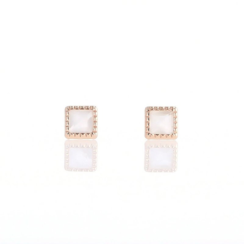 K10 PG ムーンストーン ピアス ピンクゴールド 10金 6月 誕生石 誕生日 プレゼント レディース 20代 30代 40代 10k k10 天然石