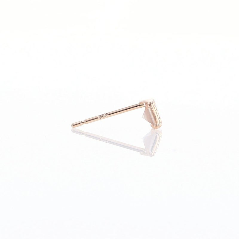 K10 PG ムーンストーン ピアス ピンクゴールド 10金 6月 誕生石 誕生日 プレゼント レディース 20代 30代 40代 10k k10 天然石