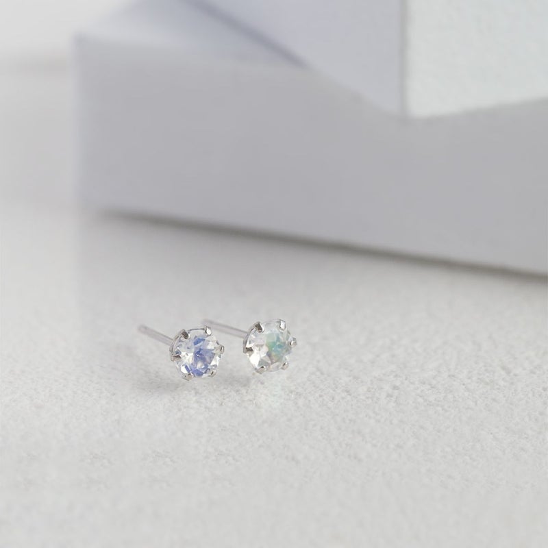 プラチナ ロイヤルブルームーンストーン ピアス PT PT900 6月 誕生石 誕生日 プレゼント レディース 20代 30代 40代 10k k10 天然石