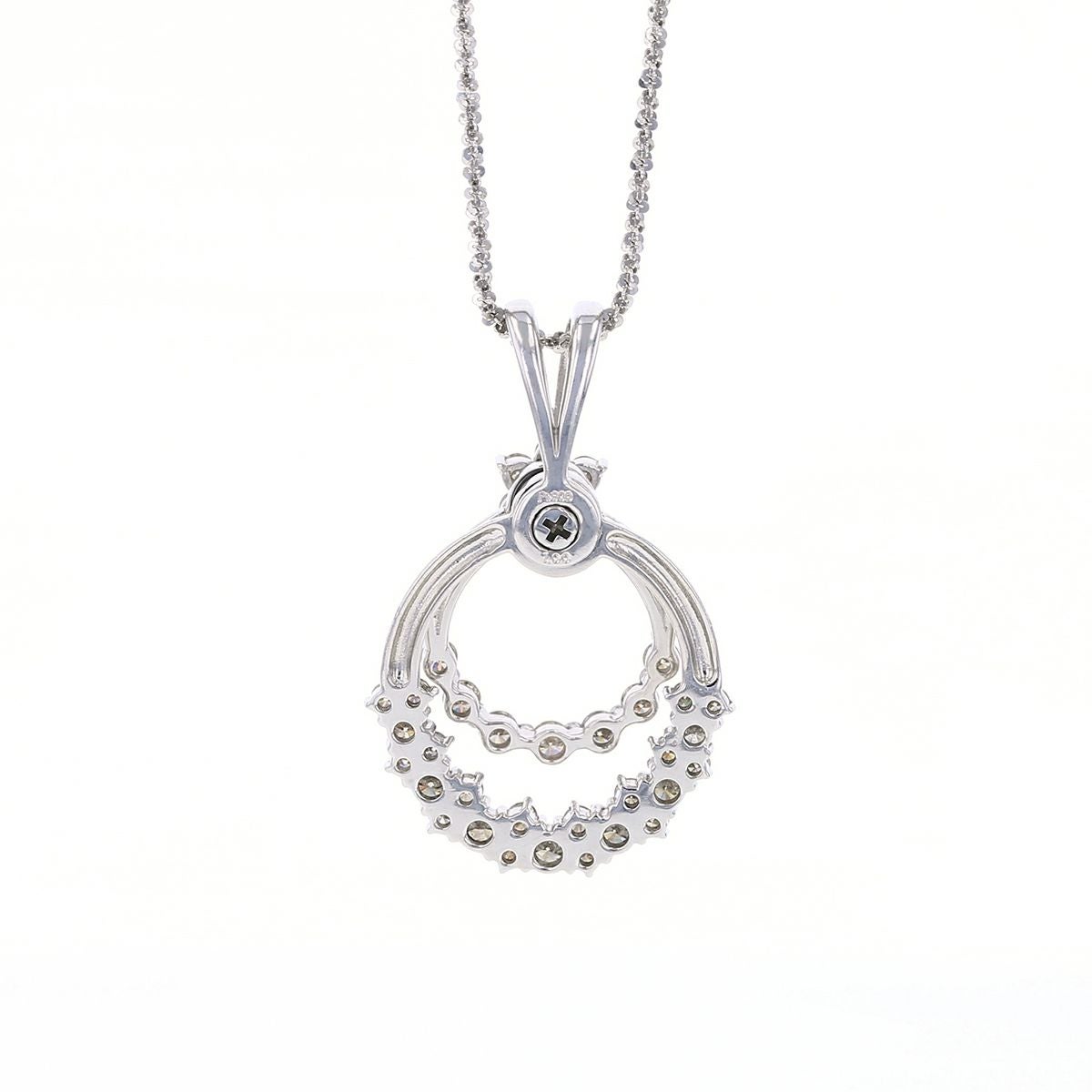 プラチナ ダイヤモンド ネックレス 1ct レディース 30代 40代 50代 妻 女性 結婚記念日 キラキラ スイング