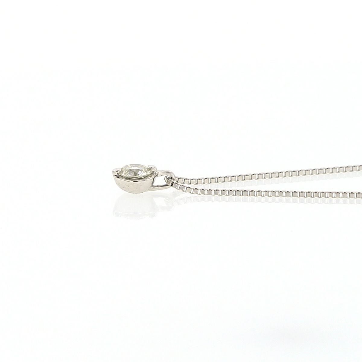 鑑定書付 プラチナ 一粒 ダイヤモンド ネックレス レディース PT 誕生日プレゼント ギフト 女性 妻 彼女 20代 30代 40代 50代 PT950 PT850 記念日 結婚記念日