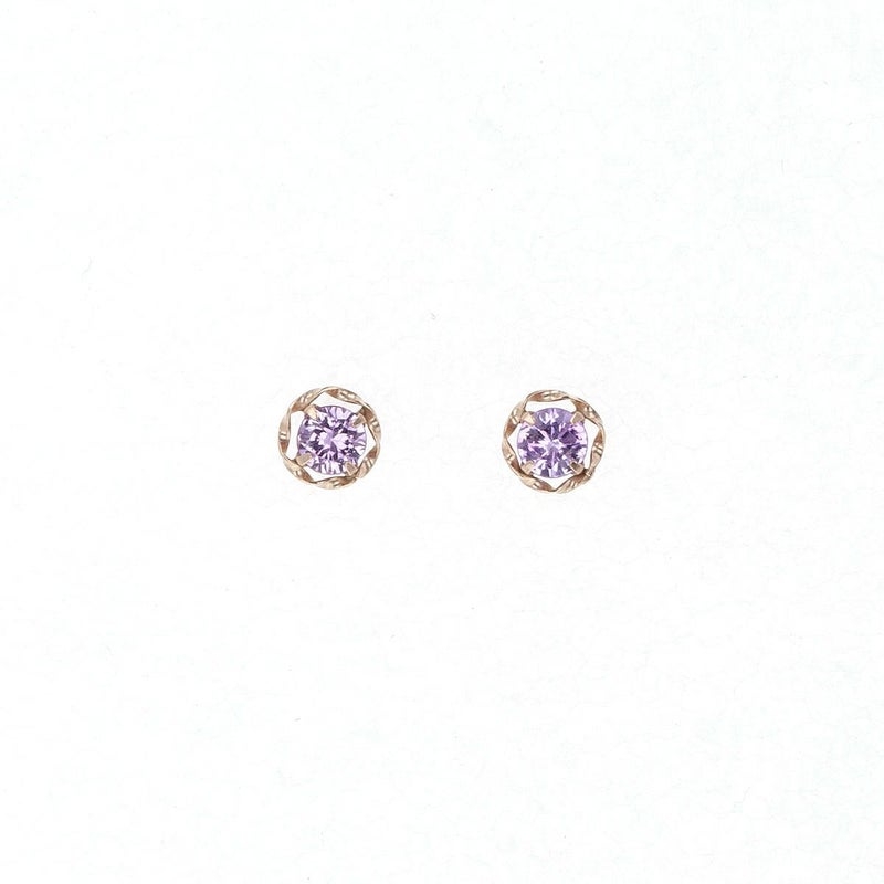 K18 PG ピンクサファイア ピアス 9月 ギフト レディース 18k 誕生石 ピンクゴールド レディース 彼女 妻 プレゼント 誕生日プレゼント