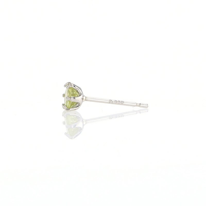 プラチナ スフェーン ピアス PT900 7月 誕生石 誕生日プレゼント ギフト レディース 妻 彼女 20代 30代 40代 天然石