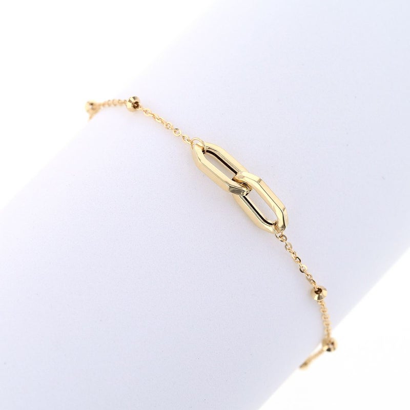 K18 YG ブレスレット イエローゴールド 18K 18金 レディース 妻 彼女 母 30代 40代 誕生日プレゼント 地金