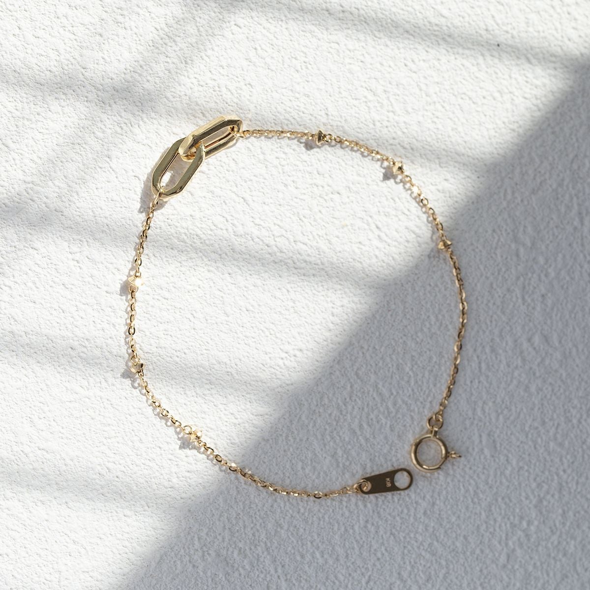 K18 YG ブレスレット イエローゴールド 18K 18金 レディース 妻 彼女 母 30代 40代 誕生日プレゼント 地金