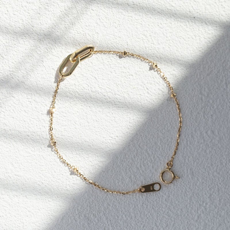 K18 YG ブレスレット イエローゴールド 18K 18金 レディース 妻 彼女 母 30代 40代 誕生日プレゼント 地金