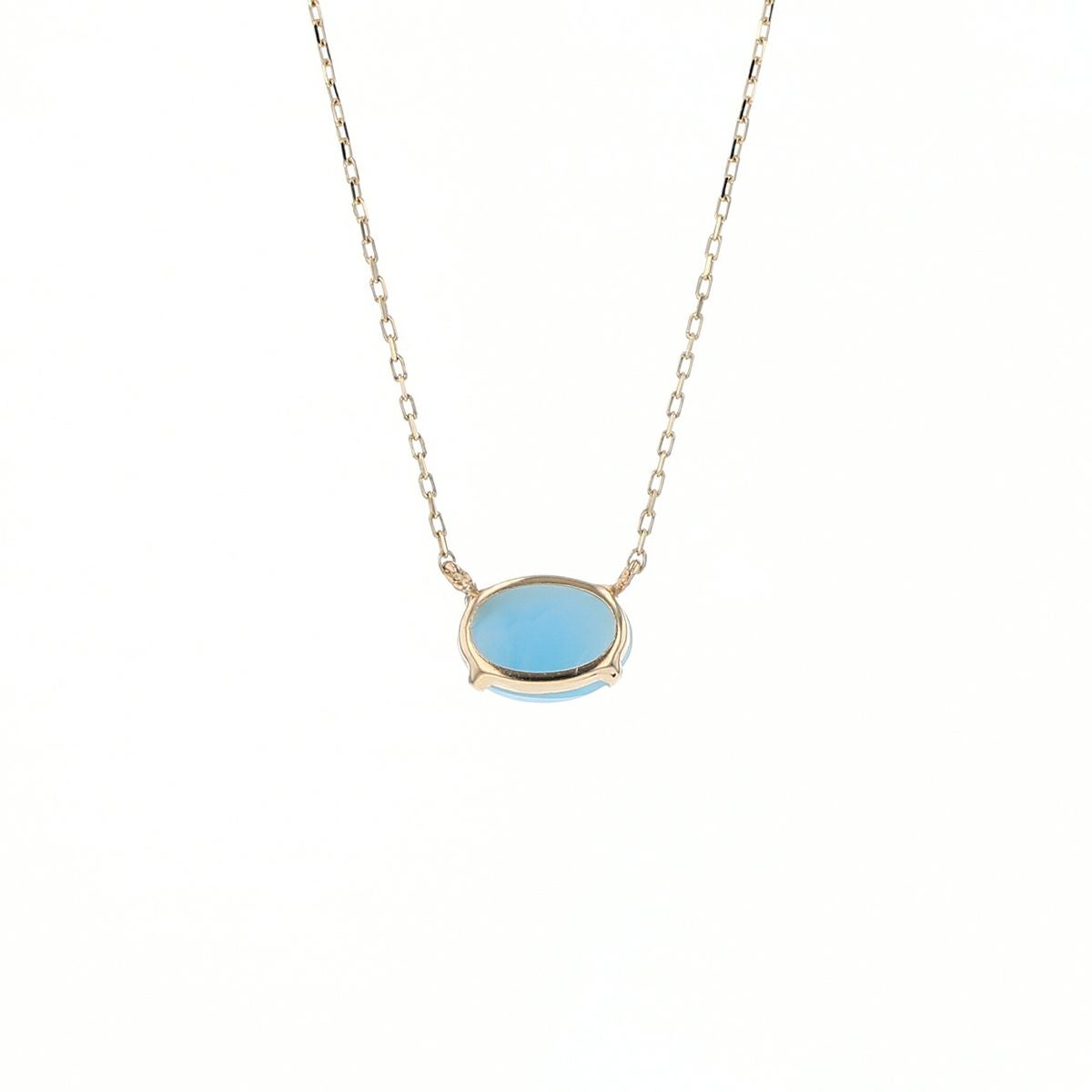 K10 YG ラリマー ネックレス イエローゴールド レディース 天然石 ドルフィンストーン パワーストーン ブルー 妻 彼女 誕生日プレゼント ギフト プレゼント