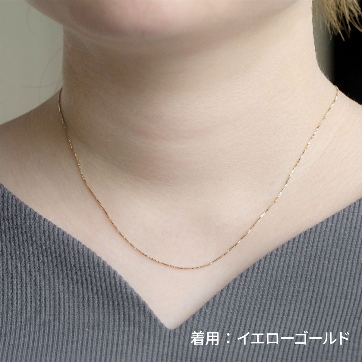 K10 YG ベネチアンチェーン　ネックレス　ジャンク K10 YG/PG ベネチアンチェーン ネックレス | IKEDAジュエリーオンライン