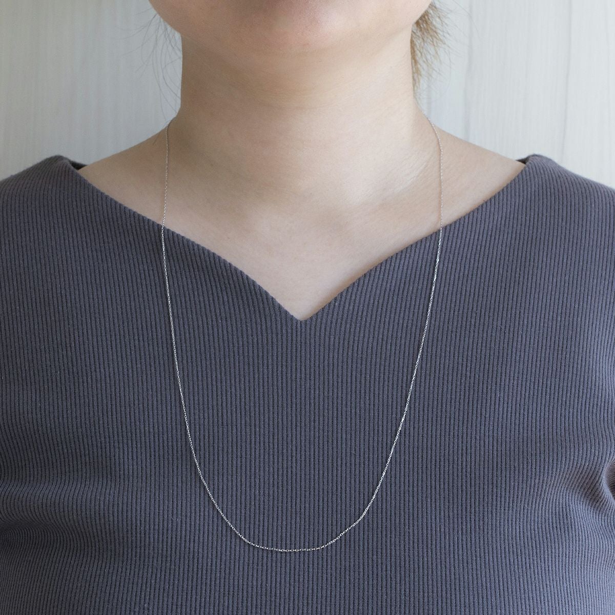 K10 YG WG ネックレス ラリエット