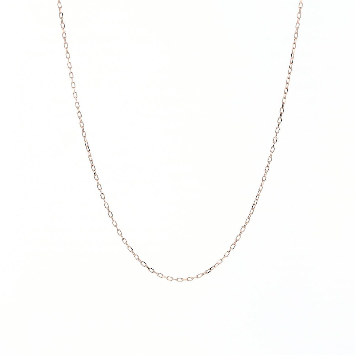 K10 YG/PG チェーンネックレス アズキチェーン チェーンネックレス イエローゴールド ピンクゴールド レディース 妻 彼女 誕生日 誕生日プレゼント 小豆チェーン 10K 10金 地金