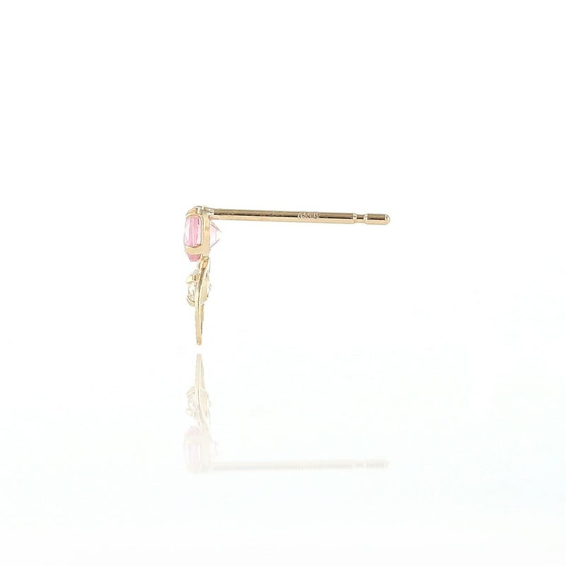 K10 YG キュービックジルコニア ピアス ゴールド レディース 10金 CZ 誕生日プレゼント ギフト 20代 30代 40代 女性 彼女 妻 イエローゴール