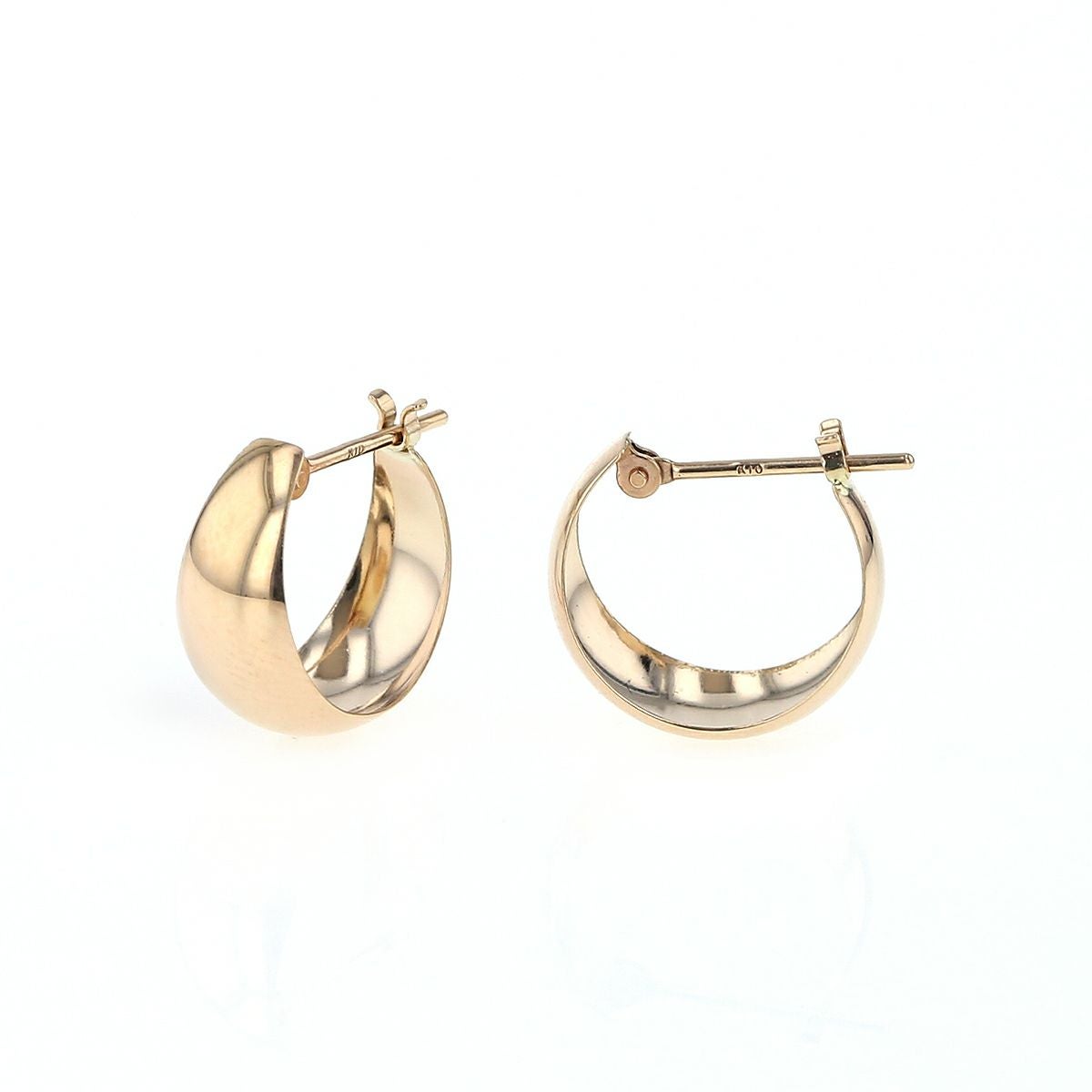 K10 YG フープ 月甲ピアス ピアス フープピアス イエローゴールド レディース 20代 30代 40代 誕生日 プレゼント ギフト 女性 彼女 妻 シンプル