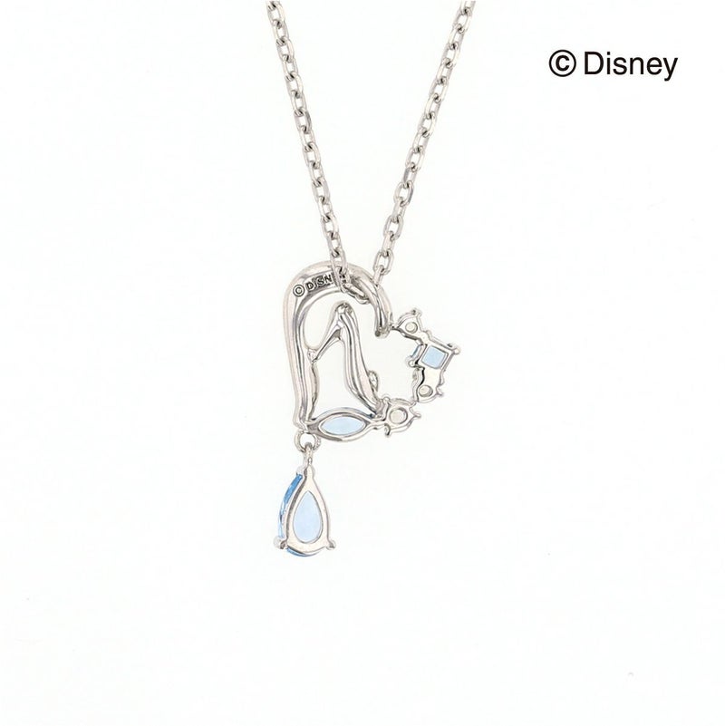 ディズニー シンデレラ/キュービックジルコニア シルバー ネックレス