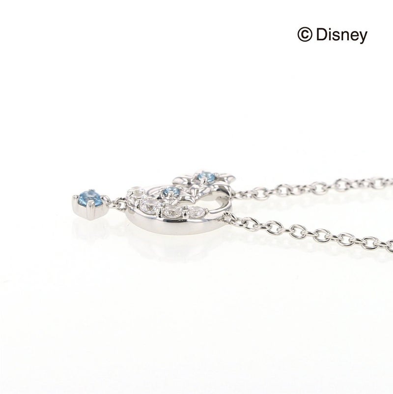 ディズニー プリンセス ジャスミン / キュービックジルコニア シルバー ネックレス