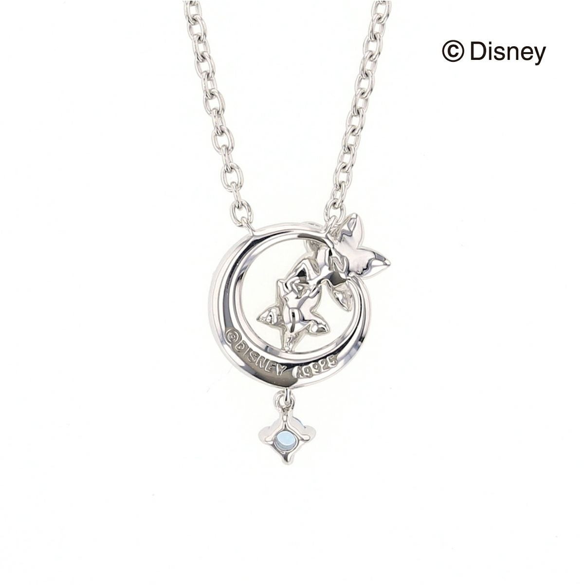 ディズニー プリンセス ジャスミン / キュービックジルコニア シルバー ネックレス