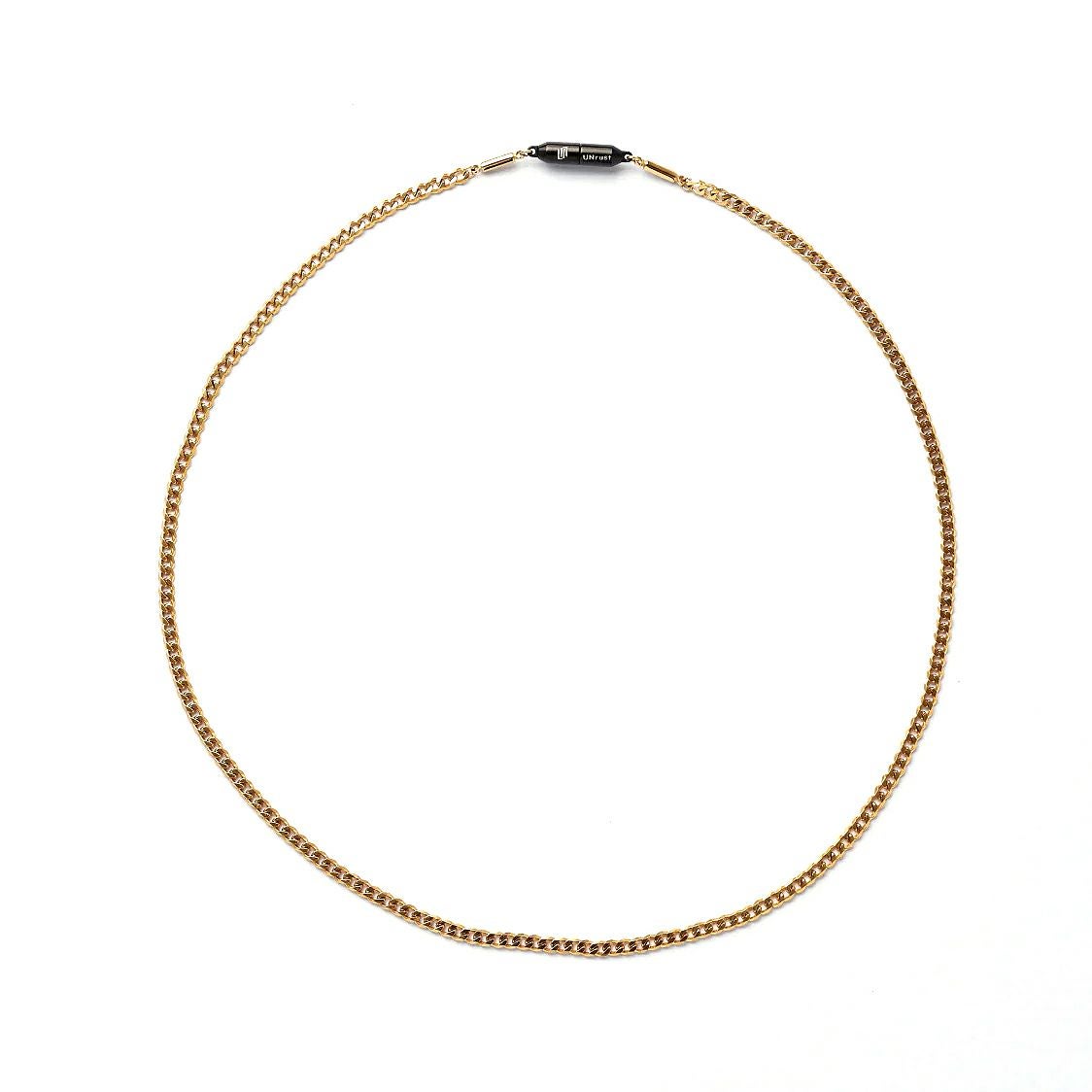 アンラスト 喜平 ネックレス UNrust KiHei 磁気ネックレス 管理医療機器 メンズ 男性 誕生日プレゼント ギフト