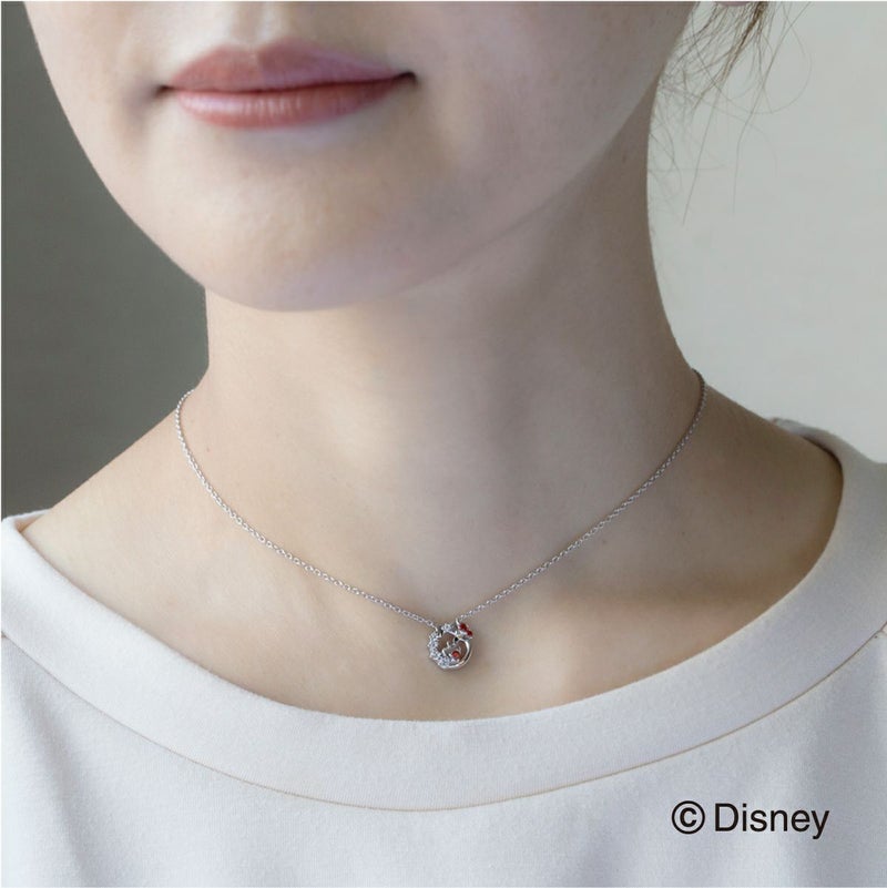 ディズニー 白雪姫 / キュービックジルコニア シルバー ネックレス