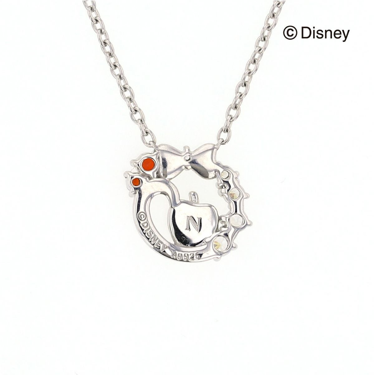 ディズニー 白雪姫 / キュービックジルコニア シルバー ネックレス