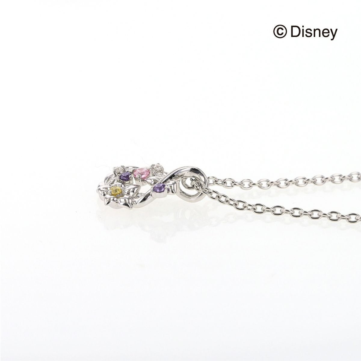 ディズニー 塔の上のラプンツェル  / キュービックジルコニア シルバー ネックレス