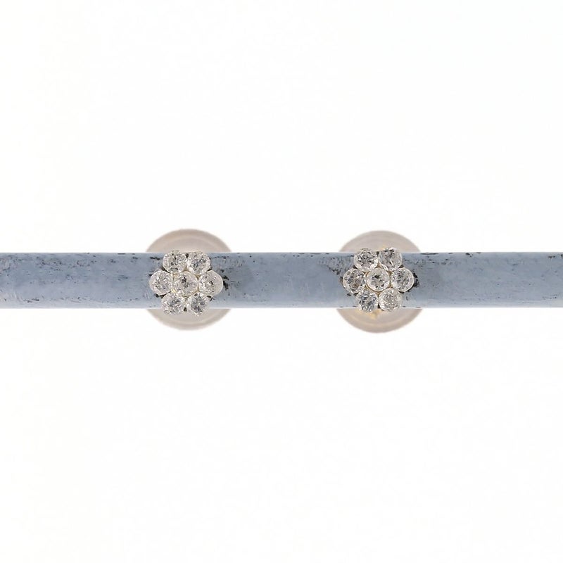 K10 YG ダイヤモンド ピアス 樹脂 イエローゴールド レディース 20代 30代 40代 誕生日 プレゼント 10金 女性 彼女 妻 花 フラワー