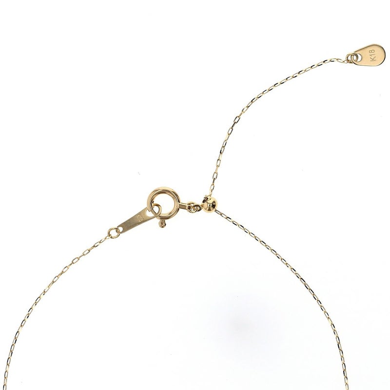 K18 YG ダイヤモンド 馬蹄 ネックレス ダンシングストーン レディース イエローゴールド 誕生日プレゼント ギフト 女性 彼女 20代 30代 40代 50代 記念日 ホースシュー