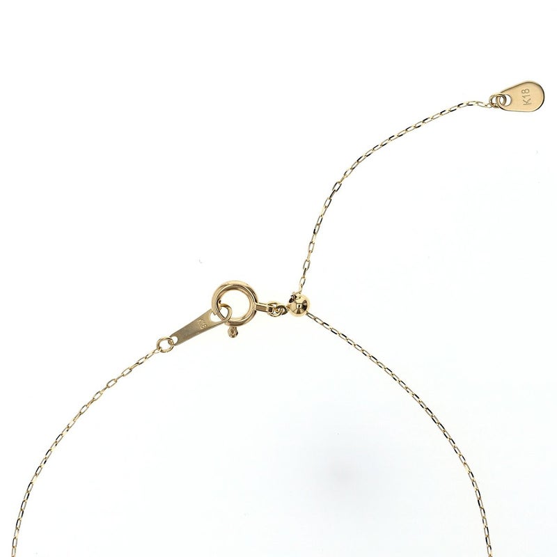 K18 YG ダイヤモンド 馬蹄 ネックレス ダンシングストーン レディース イエローゴールド 18K 18金 誕生日プレゼント ギフト 女性 彼女 20代 30代 40代 50代 記念日