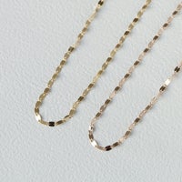 K10 PG/YG ペタルチェーン ネックレス イエローゴールド ピンクゴールド ペタルチェーンネックレス 地金チェーン 妻 彼女 誕生日 誕生日プレゼント ギフト 42cm