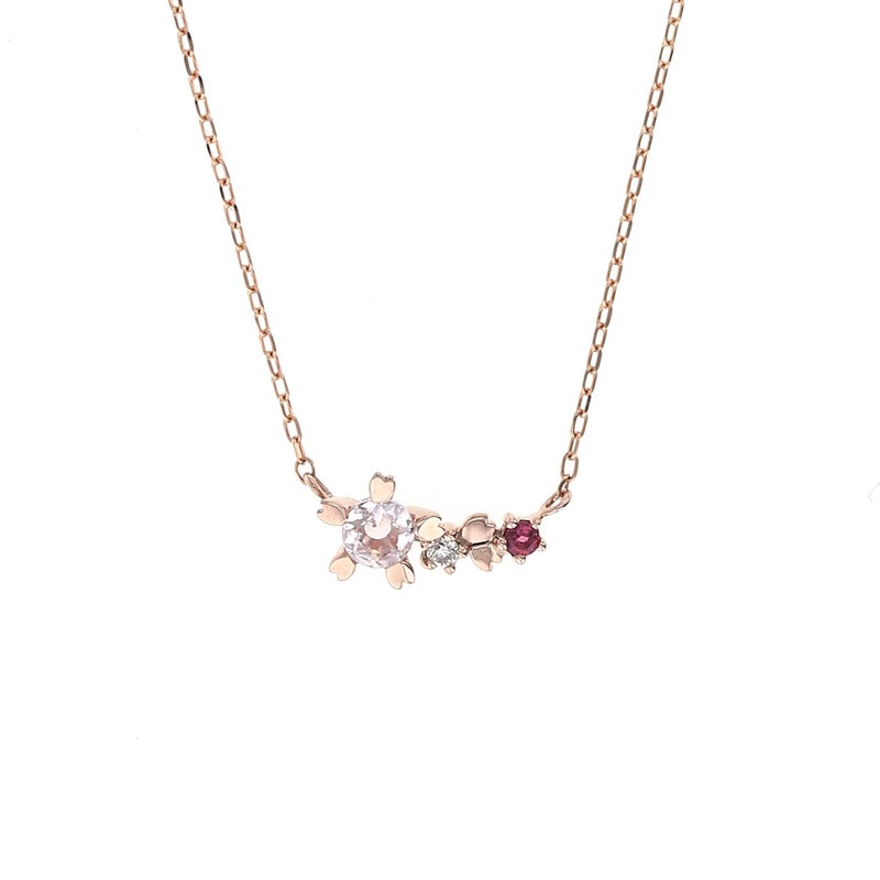 K10 PG モルガナイト ネックレス