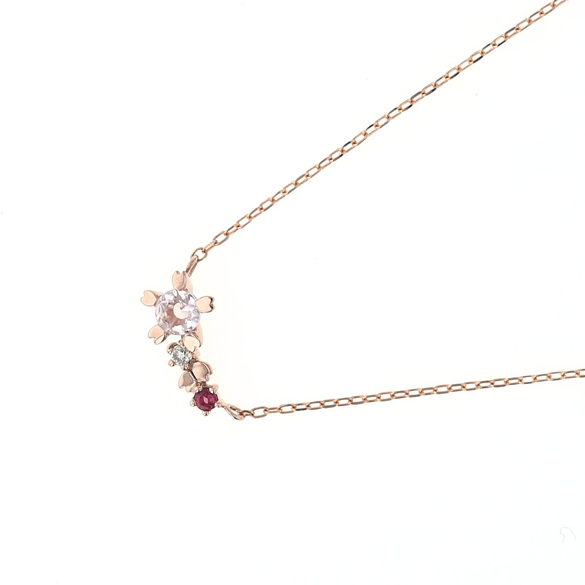 K10 PG モルガナイト ネックレス