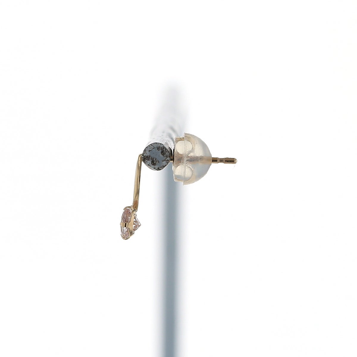 K10 YG モルガナイト ピアス イエローゴールド 4月 誕生石 レディース 20代 30代 40代 プレゼント 10金 記念日 かわいい