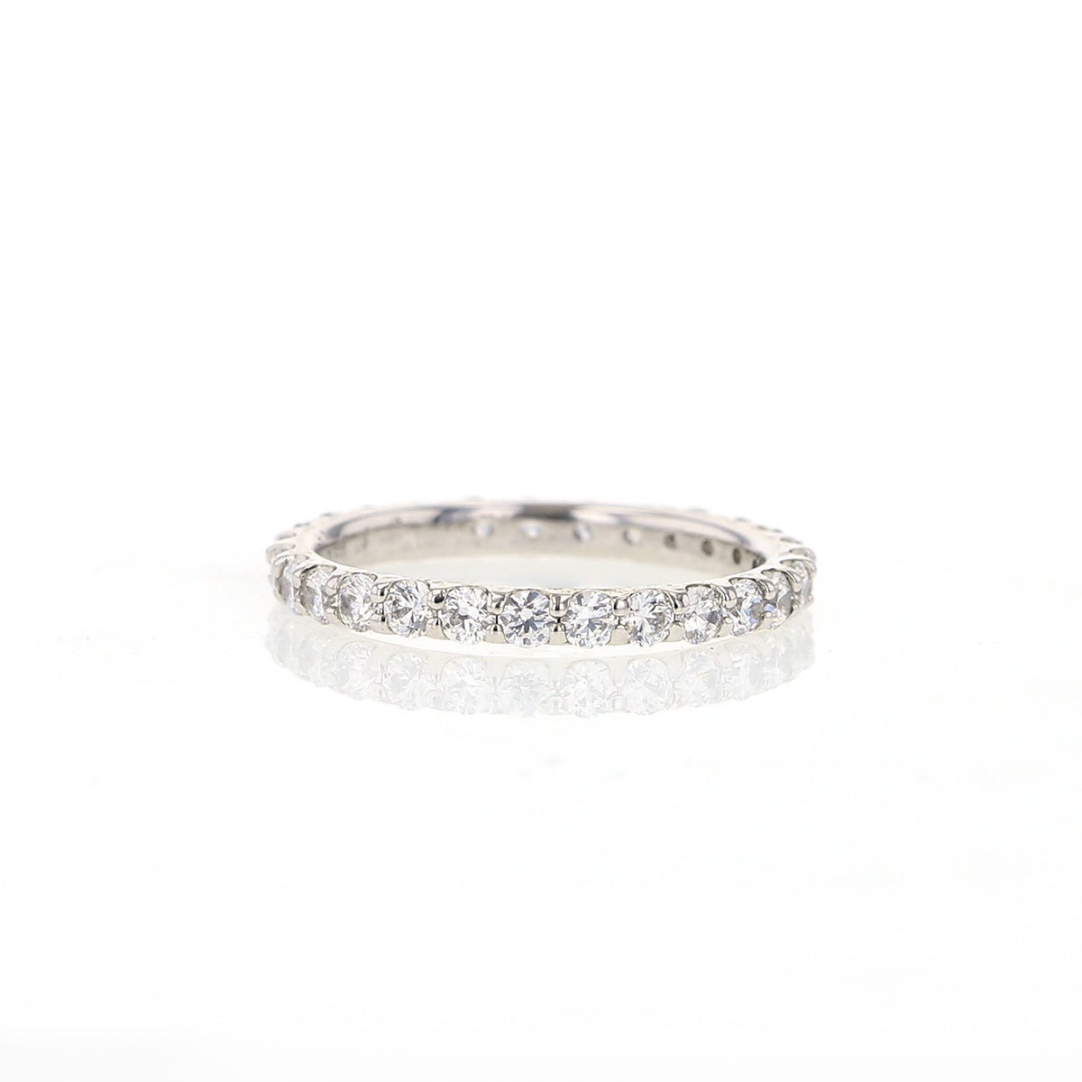 シルバー キュービックジルコニア フルエタニティリング SV SV925 CZ フルエタニティリング 指輪 レディース 妻 女性 誕生日 30代 40代 50代 ギフト 誕生日プレゼント