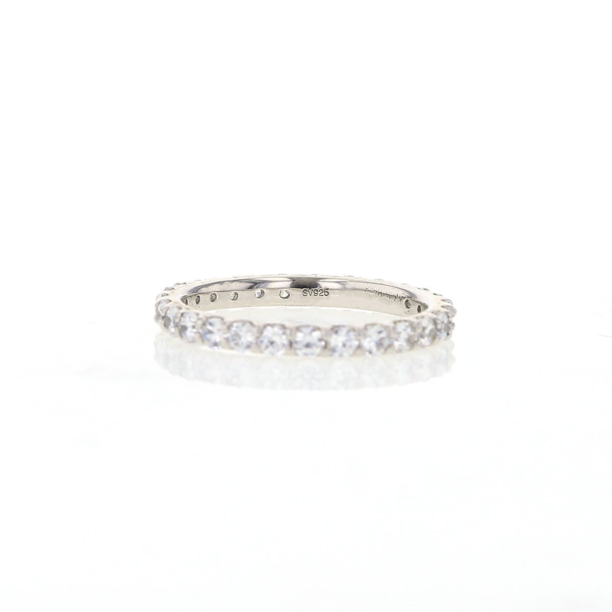 シルバー キュービックジルコニア フルエタニティリング SV SV925 CZ フルエタニティリング 指輪 レディース 妻 女性 誕生日 30代 40代 50代 ギフト 誕生日プレゼント