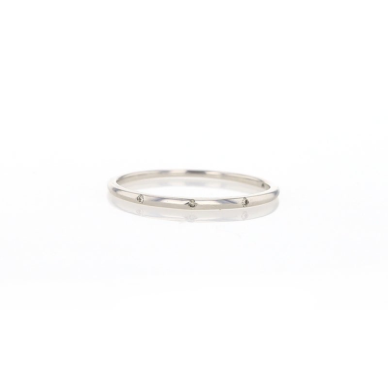 プラチナ ダイヤモンド ピンキーリング リング  PT PT950 指輪 レディース 妻 女性 誕生日 20代 30代 40代