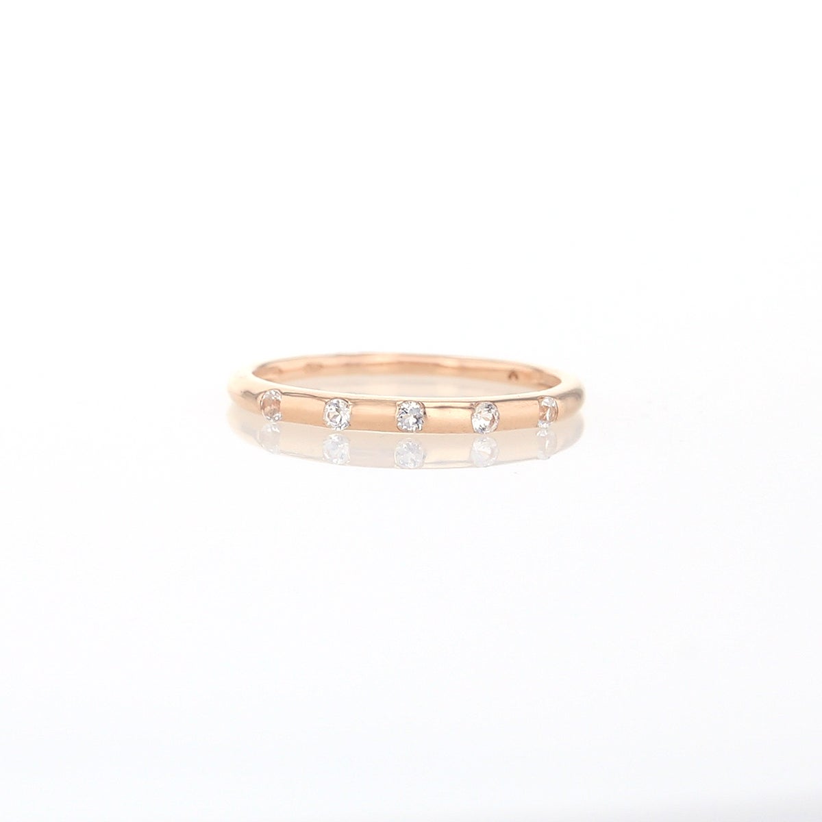 K10 PG ホワイトトパーズ ピンキーリング リング 10金 ピンクゴールド  指輪 レディース 妻 女性 誕生日 20代 30代 40代 誕生日プレゼント ギフト</h2><br>