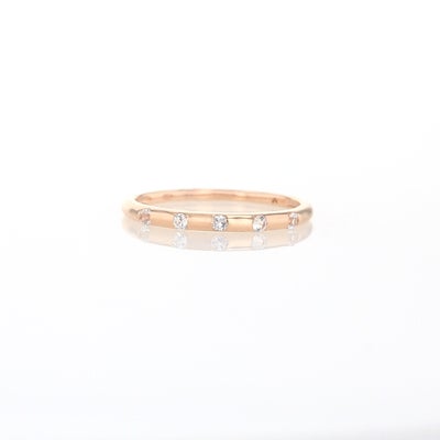 AGAR9429 DI ハーフエタニティ ピンキーリング 0 18ct ピンキーリング VENDOME AOYAMA ジュエリー公式通販