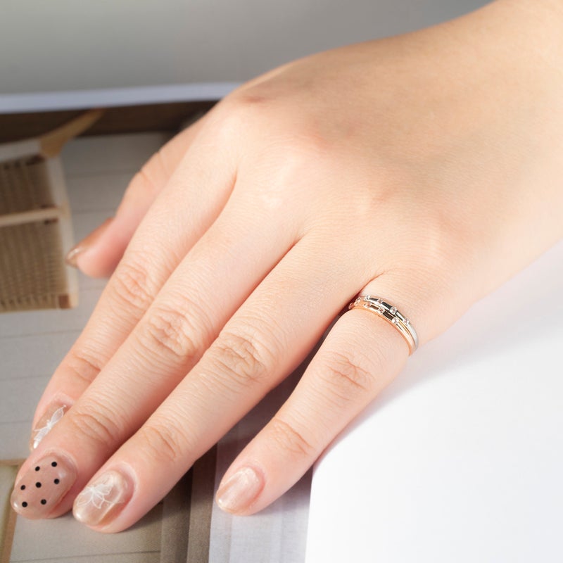 K10 PG ホワイトトパーズ ピンキーリング リング 10金 ピンクゴールド  指輪 レディース 妻 女性 誕生日 20代 30代 40代 誕生日プレゼント ギフト</h2><br>