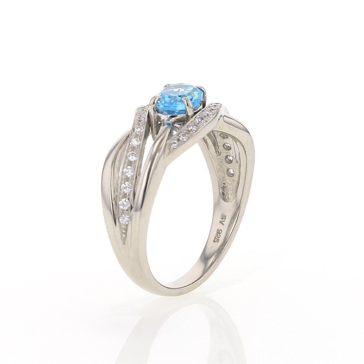 シルバー カラーストーン リング レディース 30代 40代 50代 誕生日 母 妻 彼女 ガーネット アメジスト ブルートパーズ CZ キュービックジルコニア