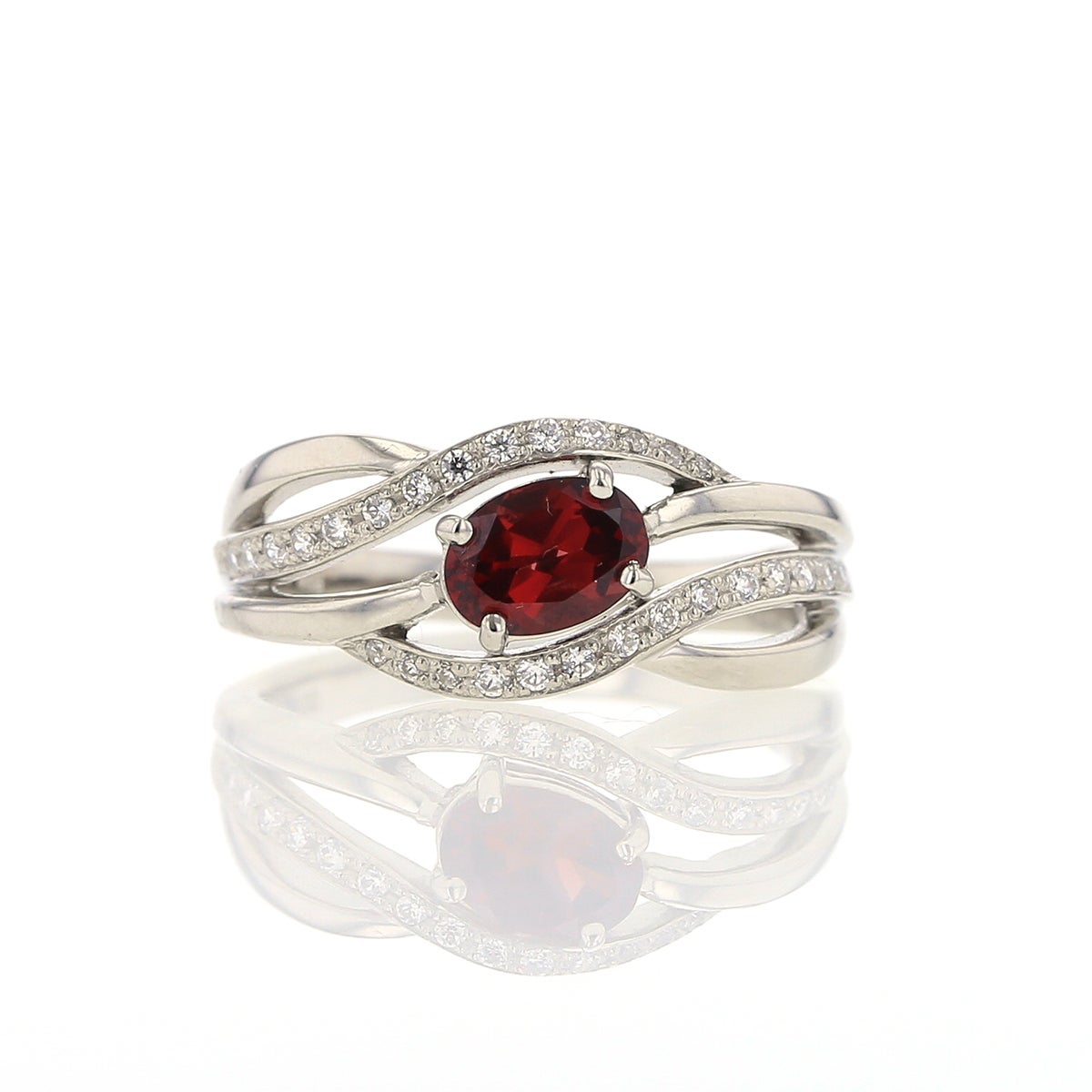 シルバー カラーストーン リング レディース 30代 40代 50代 誕生日 母 妻 彼女 ガーネット アメジスト ブルートパーズ CZ キュービックジルコニア