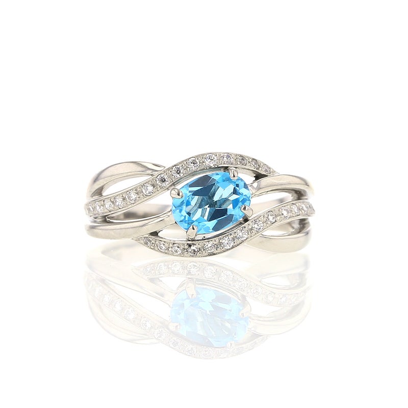 シルバー カラーストーン リング レディース 30代 40代 50代 誕生日 母 妻 彼女 ガーネット アメジスト ブルートパーズ CZ キュービックジルコニア