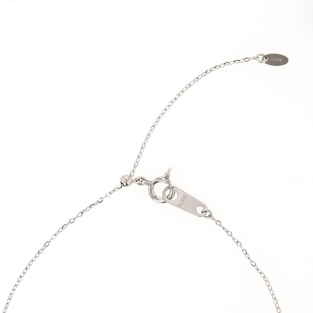 0.3ct プラチナ ブラックダイヤモンド ネックレス