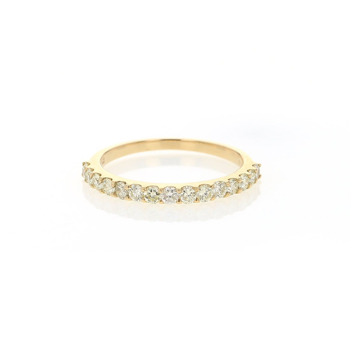 K18 YG ダイヤモンド リング トータル0.5ct