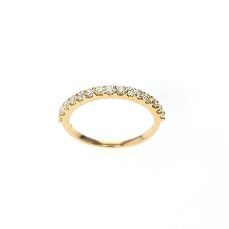 K18 YG ダイヤモンド リング トータル0.5ct
