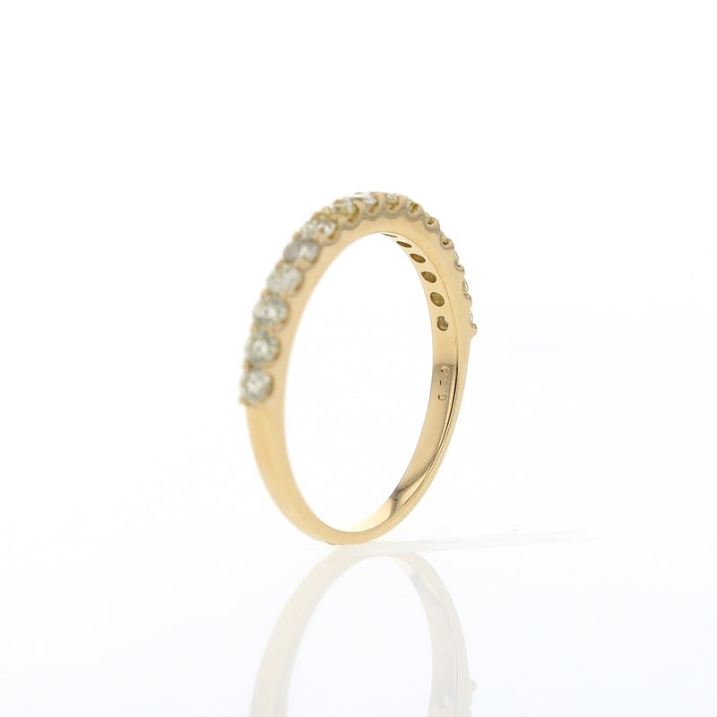 K18 YG ダイヤモンド リング トータル0.5ct
