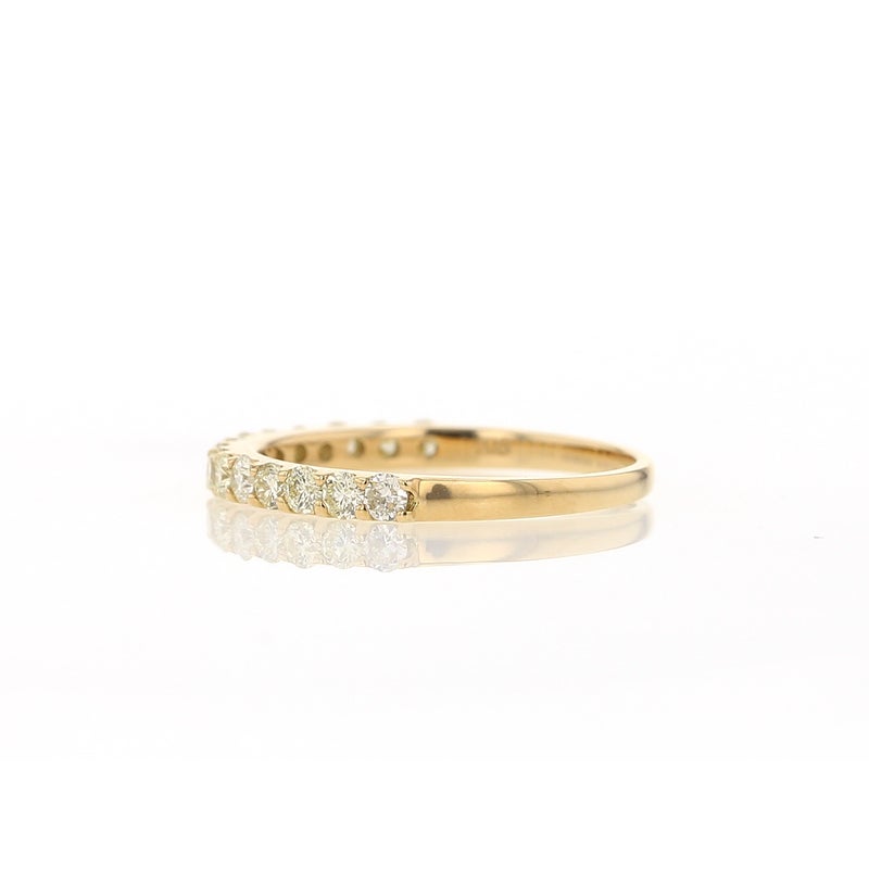 K18 YG ダイヤモンド リング トータル0.5ct