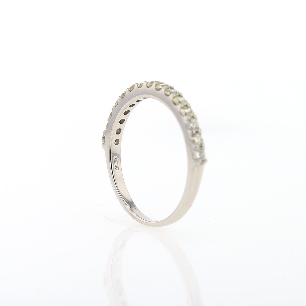 プラチナ ダイヤモンド ハーフエタニティリング トータル0.5ct リング PT PT900 指輪 レディース 妻 女性 誕生日 30代 40代 50代 ダイヤ ギフト 誕生日プレゼント 4月誕生石 4月