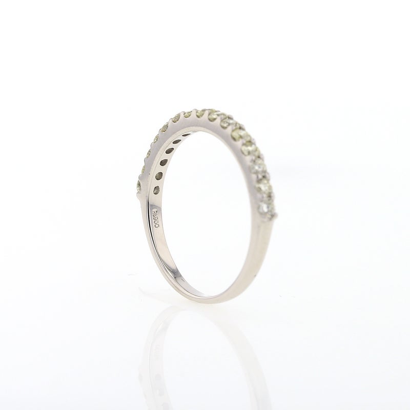 プラチナ ダイヤモンド ハーフエタニティリング トータル0.5ct リング PT PT900 指輪 レディース 妻 女性 誕生日 30代 40代 50代 ダイヤ ギフト 誕生日プレゼント 4月誕生石 4月